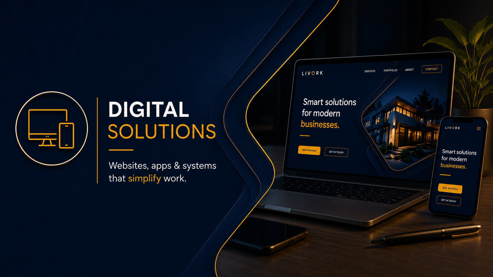 Digital Solutions — Websites, apps and systems that simplify work