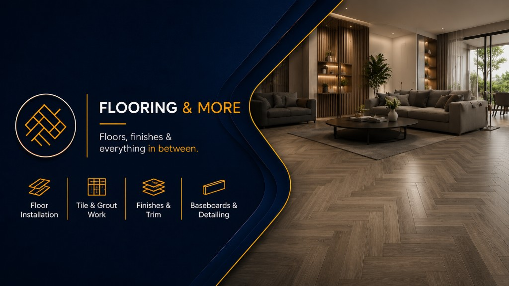 Flooring & More — Floors, finishes and everything in between